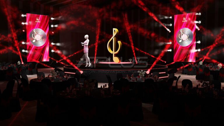 Thiết kế Sân khấu Year End Party 2024