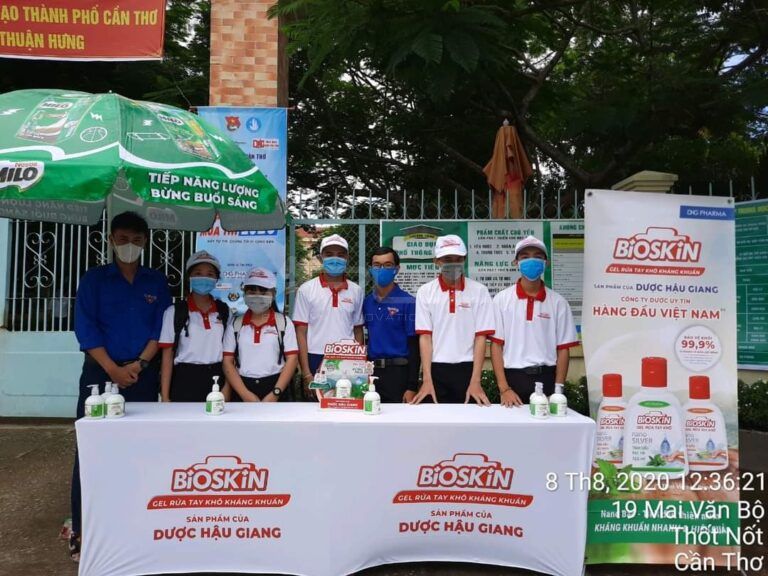 CHIẾN DỊCH BIOSKIN – TIẾP SỨC MÙA THI CÙNG DƯỢC HẬU GIANG