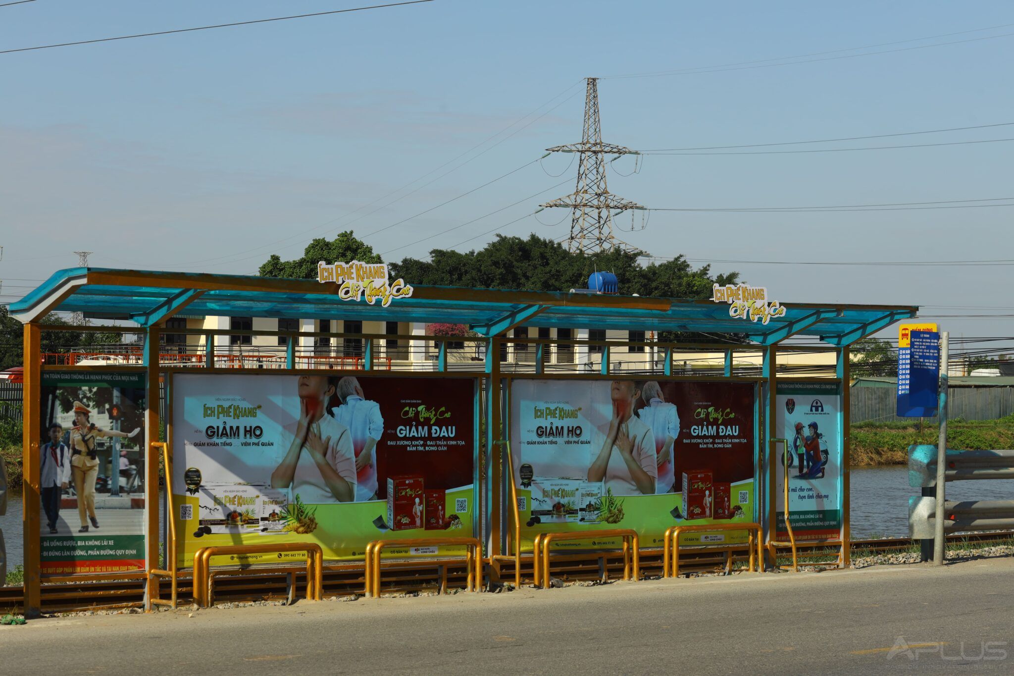 Quảng cáo Bus Stop - Aplus Solution Vision