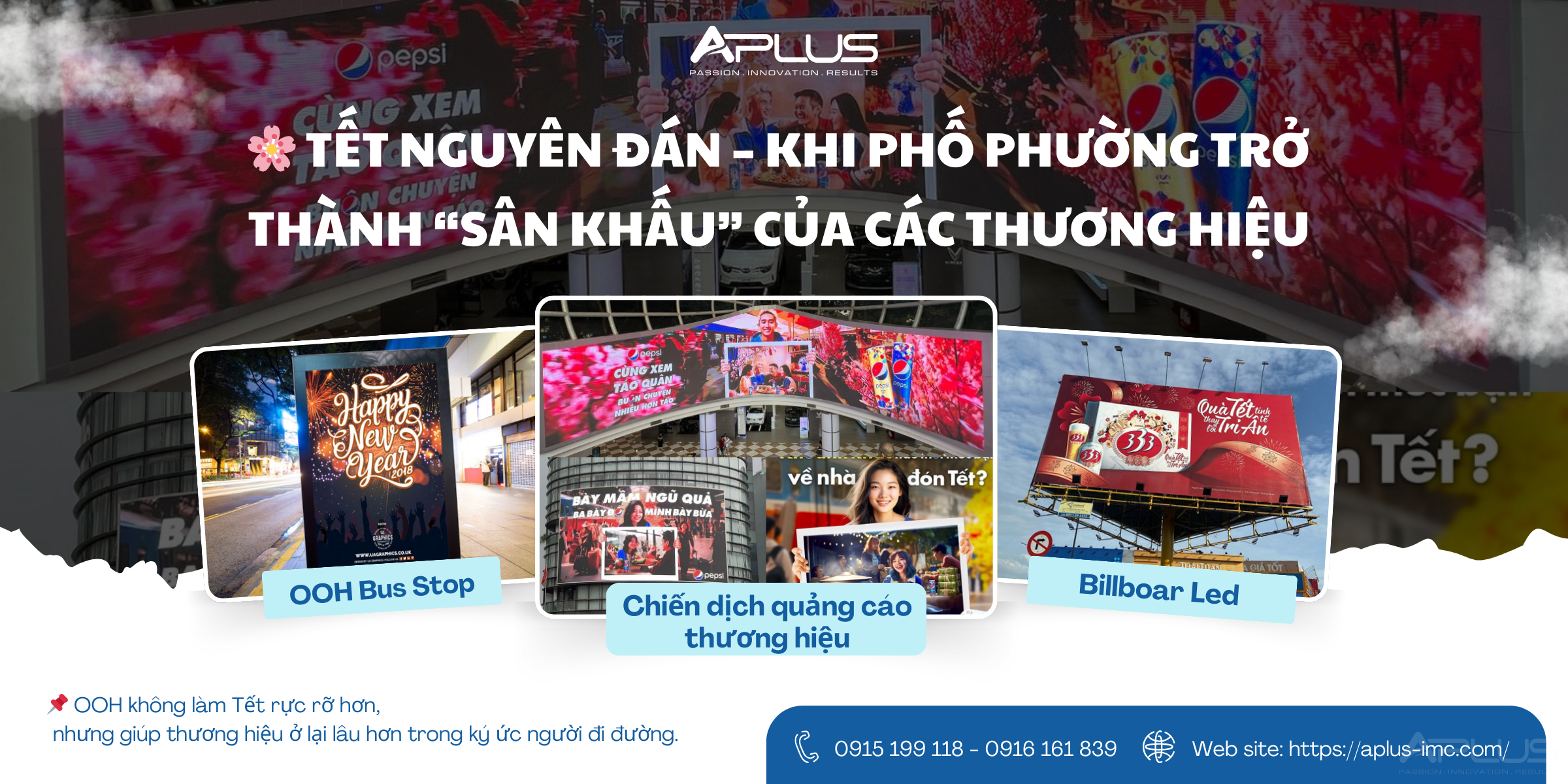 🌸 TẾT NGUYÊN ĐÁN – KHI PHỐ PHƯỜNG TRỞ THÀNH “SÂN KHẤU” CỦA CÁC THƯƠNG HIỆU