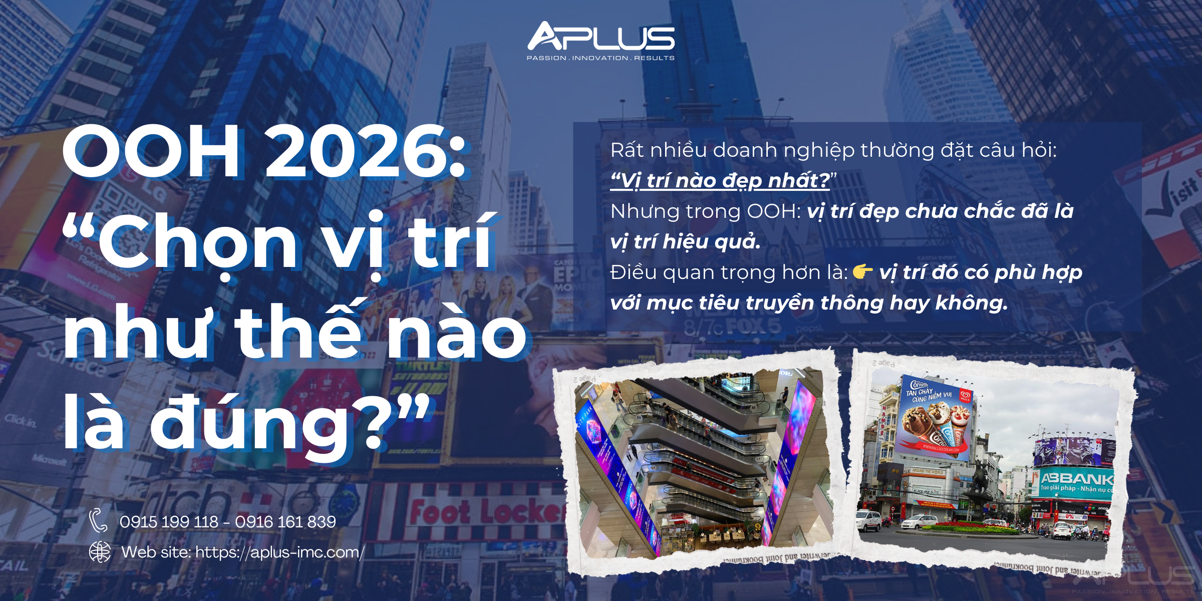 Mini Series: OOH 2026 – Chọn vị trí như thế nào là đúng?